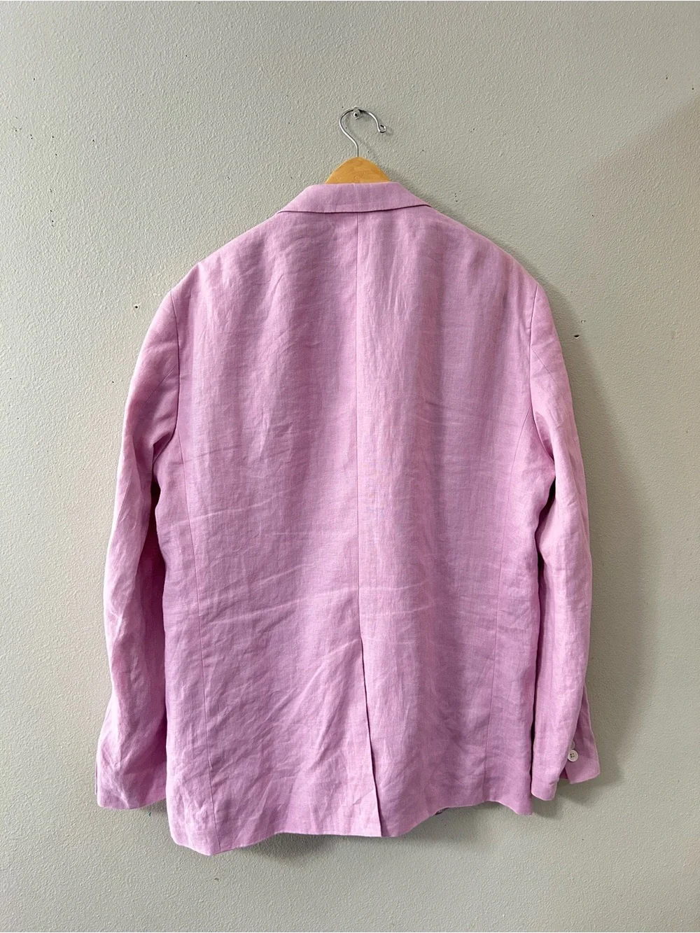 Ralph Lauren Light Pink Linen Blazer